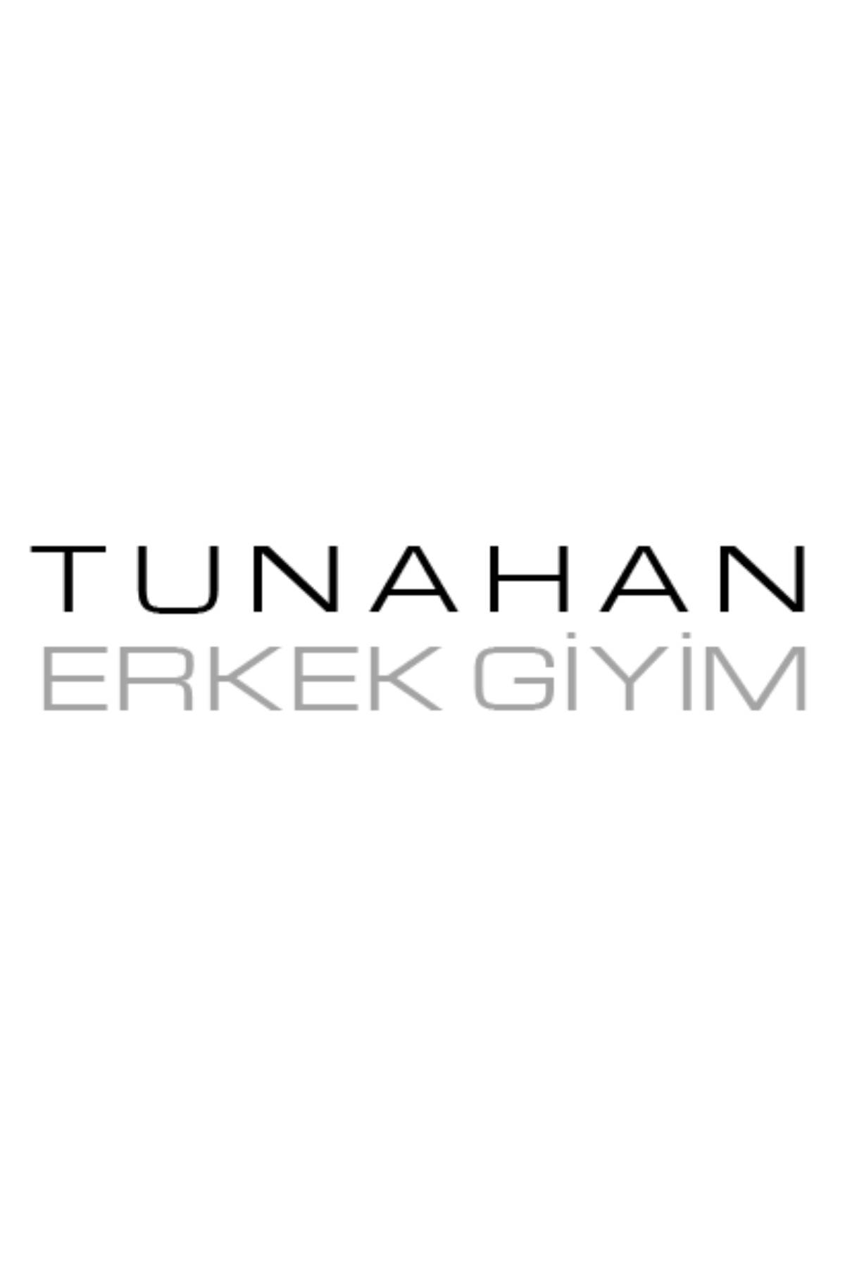 Slimfit Kesim Erkek Yakalı Cizgili Zincir Örgü Triko Kazak-SİYAH